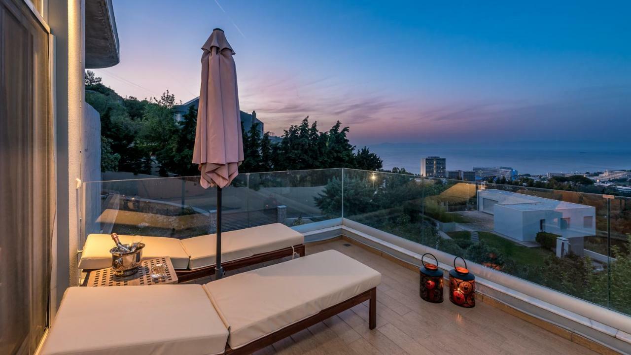 Flyviewflatsgold Privatehottub With Seaview Apartment Ixia  Exterior photo